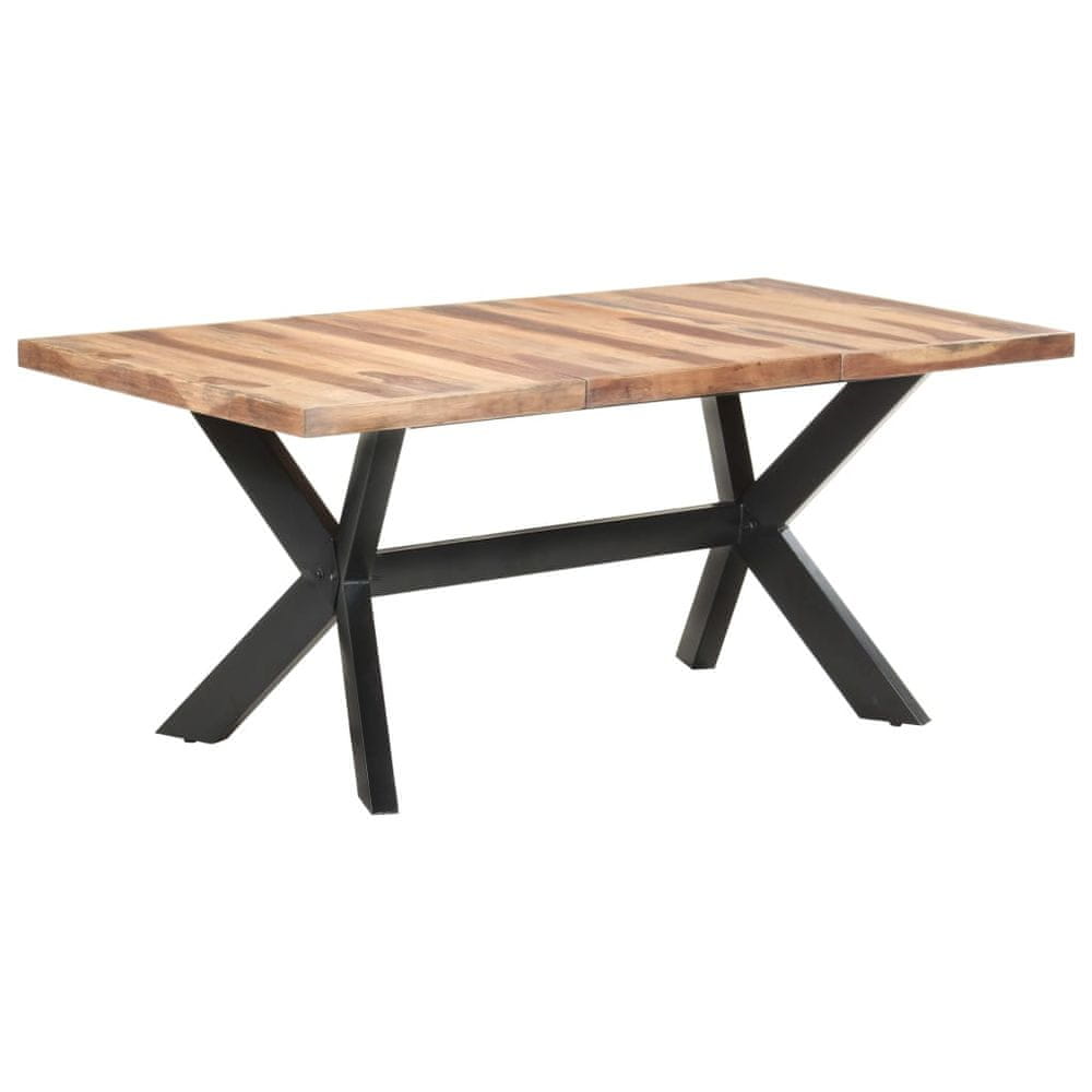 Petromila vidaXL Jedálenský stôl 180x90x75 cm, drevený masív s medovým náterom